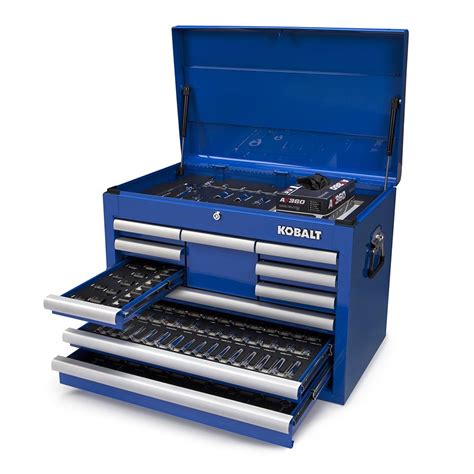 113 piece kobalt tool set with metal tool box|lowe's kobalt mini tool box.